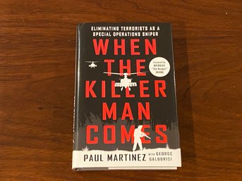 When The Killer Man Comes By Paul Martinez SIGNED Twice First Edition