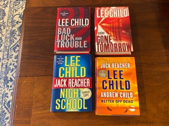 Lee Child SIGNED First Editions