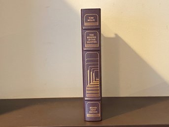 The Bonfire Of The Vanities By Tom Wolfe SIGNED Leather Bound First Edition