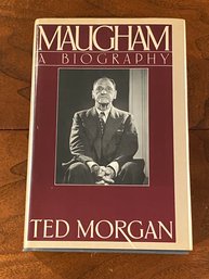 Maugham A Biography By Ted Morgan SIGNED & Inscribed First Edition