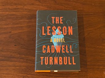 The Lesson By Cadwell Turnbull SIGNED First Edition