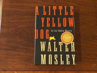 A Little Yellow Dog By Walter Mosley SIGNED First Edition