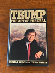 Trump The Art Of The Deal By Donald J. Trump First Edition First Printing