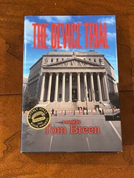 The Device Trial By Tom Breen SIGNED & Inscribed First Edition