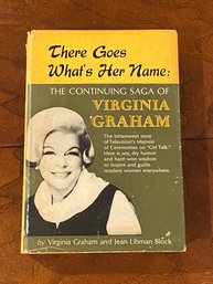 There Goes What's Her Name By Virginia Graham SIGNED