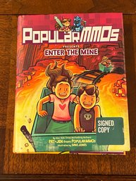 Popular MMOs Present Enter The Mine By Pat & Jen SIGNED Graphic Novel