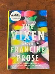 The Vixen By Francine Prose SIGNED First Edition
