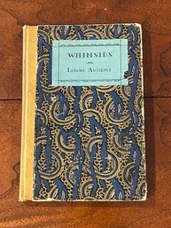 Whimsies By Lenore Anthony SIGNED First Edition