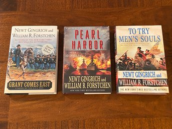 Newt Gingrich And William R. Forstchen SIGNED First Editions
