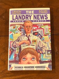 The Landry News By Andrew Clements SIGNED
