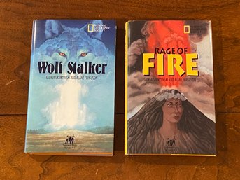 Wolf Stalker & Rage Of Fire National Parks Mysteries 1 & 2 By Gloria Skurzynski & Alane Ferguson SIGNED