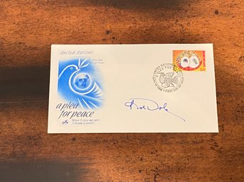 Bob Dole Signed First Day Cover