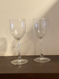 Set Of Two White Wine Glasses (Pickup Only)