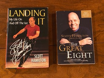 The Great Eight & Landing It By Scott Hamilton SIGNED Editions
