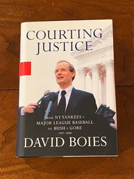 Courting Justice By David Boies SIGNED First Edition