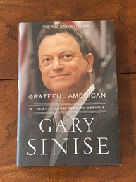 Grateful American By Gary Sinise SIGNED Edition