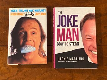Jackie 'the Joke Man' Martling's Disgustingly Dirty Joke Book  & The Joke Man SIGNED First Editions