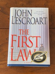 The First Law By John Lescroart SIGNED First Edition