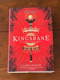 Kingsbane The Emporium Trilogy Book 2 By Claire Legrand SIGNED First Edition
