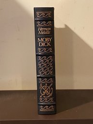 Moby Dick Or, The Whale By Herman Melville Leather Bound Collector's Edition