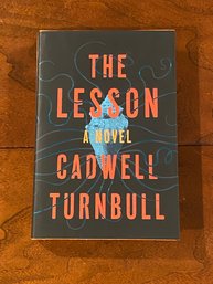 The Lesson By Cadwell Turnbull SIGNED & Inscribed First Edition