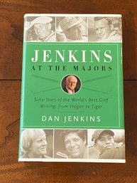 Jenkins At The Majors By Dan Jenkins SIGNED & Inscribed First Edition