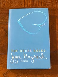 The Usual Rules By Joyce Maynard SIGNED & Inscribed With Doodle First Edition