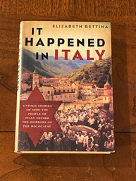 It Happened In Italy By Elizabeth Bettina SIGNED & Inscribed