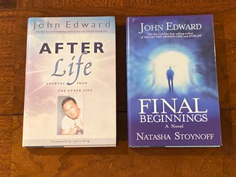 John Edward SIGNED First Editions After Life & Final Beginnings