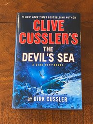Clive Cussler's The Devil's Sea By Dirk Cussler RARE SIGNED First Edition
