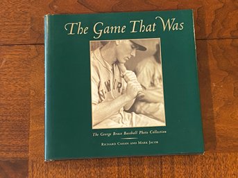 The Game That Was By Richard Cahan And Mark Jacob SIGNED & Inscribed First Edition