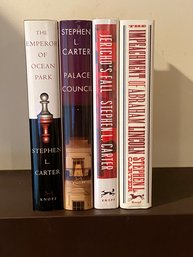 Stephen L. Carter SIGNED First Editions