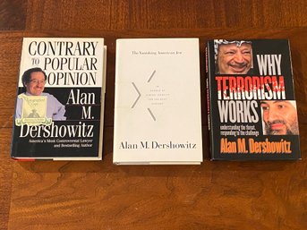 Alan M. Dershowitz SIGNED First Edition