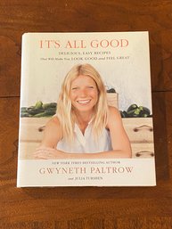 It's All Good By Gwyneth Paltrow First Edition First Printing