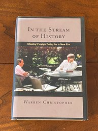 In The Stream Of History By Warren Christopher SIGNED & Inscribed First Edition