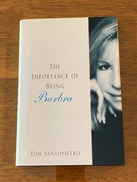 The Importance Of Being Barbara By Tom Santopietro SIGNED & Inscribed First Edition