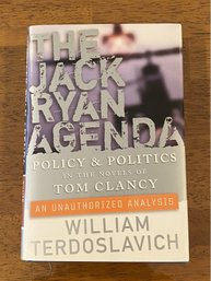 The Jack Ryan Agenda By William Terdoslavich SIGNED & Inscribed First Edition