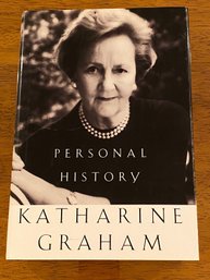 Personal History By Katharine Graham Signed & Inscribed Second Printing Before Publication