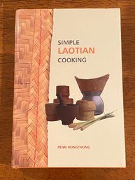 Simple Laotian Cooking By Penn Hongthong RARE SIGNED & Inscribed First Edition