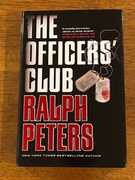 The Officers' Club By Ralph Peters SIGNED & Inscribed First Edition