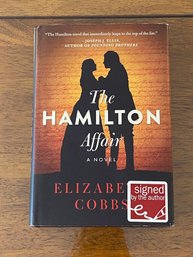 The Hamilton Affair By Elizabeth Cobbs SIGNED First Edition