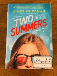 Two Summers By Aimee Friedman SIGNED First Edition