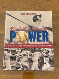 Baseball's Ultimate Power By Bill Jenkinson SIGNED First Edition