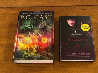 P. C. Cast SIGNED Editions - Sun Warrior & Revealed