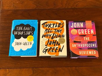 John Green SIGNED First Editions First Printings