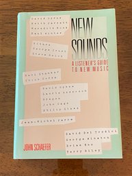New Sounds A Listener's Guide To New Music By John Schaefer SIGNED First Edition