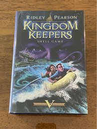 Kingdom Keepers Shell Game Book V By Ridley Pearson SIGNED & Inscribed First Edition