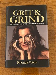 Grit & Grind By Rhonda Vetere RARE SIGNED & Inscribed First Edition