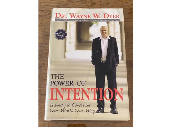 The Power Of Intention By Dr. Wayne W. Dyer Signed