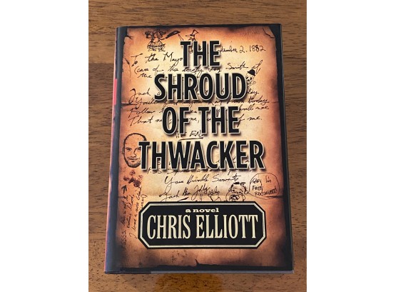 The Shroud Of The Thwacker By Chris Elliott Signed First Edition